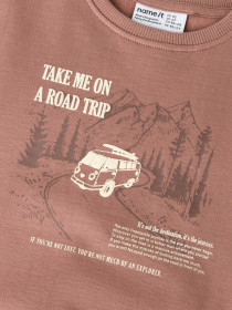 NAME IT Sweatshirt Balas Chocolate Malt